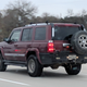 The aftermarket front and rear bumpers really threw me off. I had to get real close to realise it was a regular Jeep lol